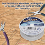 Soft Flex Best Beading Wire .024 Inch - 30 Feet (1)