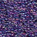 Miyuki Round Seed Beads Size 6/0 20g Amethyst Lined Crystal AB