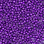 2000pcs Glass Seed Beads Bulk, 4mm 6/0 Mini Pony Spacer Small Individual Color Seed Beads for DIY Bracelet Necklaces Wrist Jewelry Making, Dark Purple - color: Dark Purple