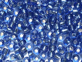 Blue Czech Glass Seed Beads Size:6/0 40 gr / 1.4 oz… (Blue Silver Lined) - color: Blue Silver Lined