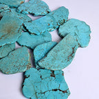 Natural Blue Turquoise 300-400 Ct. Arizona Blue Turquoise Raw Rough, Crystal Healing Blue Turquoise, Turquoise Loose Gemstone Per Piece