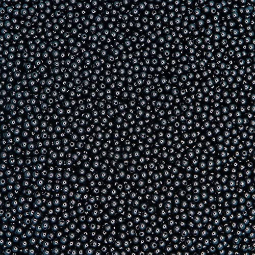 600 Pieces Black Beads for Jewelry Making, Bulk 6mm Colorful Acrylic Beads, Acrylic Round Loose Ball Beads with 1.5mm Hole for Bracelets Necklaces Earring Making Supplies - color: Black, size: 6mm - 600Pcs