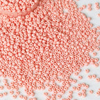 Bala&Fillic Light Pink Color 4mm Seed Beads About 1200pcs/100Grams in Bag, 6/0 Glass Craft Beads for Making Bracelet and Necklace (Light Pink) - color: Light Pink -4mm