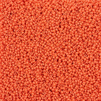 John Bead Czech Glass Seed Beads 11/0 Terra Intensive Orange Matte, 23 Grams of DIY Jewelry Making Beads Preciosa (Jablonex) - color: Orange Matte
