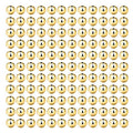 200pcs Gold Smooth Round Spacer Beads - Gold Plated Brass, Tarnish Resistant, Seamless Loose Connector Beads for DIY Bracelet Jewelry Making (4mm/0.16 inch) - color: 4mm/0.16 inch (Gold)