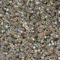 John Bead 25g Cylin Beads Grey Glow in Dark AB 11/0 Glass Cylindrical Seed Beads for Jewelry Bracelets Necklaces Earrings Making Embroidery - color: Grey Glow in Dark AB