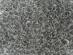 1 Pound Bright Aluminum Chainmail Jump Rings 14G 3/8" ID (1450+ Rings) - size: 14SWG 3/8" ID