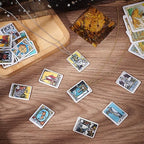 SUNNYCLUE 1 Box 18 Styles Tarot Charms Tarot Card Charm Bulk Acrylic Lucky Fortune Astrology Divination Amulet Magic Pendants for Jewelry Making DIY Crafts Supplies - style: Tarot 1