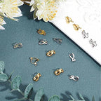 SUNNYCLUE 1 Box 40Pcs 2 Colors Clip-on Earring Converters Stainless Steel Clip on Earrings Components Gold Silver Dangle Ear Findings for Women Adult Jewelry Making DIY Crafts Supply - color: 40pcs 2 Colors Stainless Steel Clip-on Earring Converters