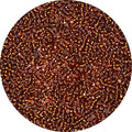 5000pcs Glass Seed Beads Bulk,3mm 8/0 Craft Seed Beads Small Pony Beads for DIY Craft Projects Bracelets Necklace Jewelry Making - Brown Waist Beads Spacer Beads with Tweezers - color: Brown, size: 3mm