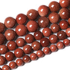 61pcs 6mm Natural Gold Sandstone Beads Gemstone Round Loose Beads for Jewelry Making DIY Bracelet Necklace 15“ - color: Gold Sandstone, size: 6mm