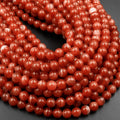 Zenkeeper 116 Pcs Carnelian Beads for Jewelry Making 6 MM Carnelian Loose Gemstones Stone Beads - color: Carnelian, size: 6MM, 116-120pcs