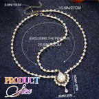 Catery Head Chain Jewelry Boho Gold Rhinetsone Headpiece Indian Accessories for Women - color: Gold