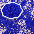 2mm Glass Seed Beads Bulk, Royal Blue 12/0 Tiny Round Seed Bead, Small Mini Pony Craft Beads for Bracelet Necklace Wrist Jewelry Making Beading Weaving DIY Crafts Supplies - color: Royal Blue