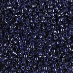 Miyuki Delica Seed Beads – Size 11/0 (1.6 mm), DB2144, Duracoat Cobalt Opaque Dyed, 7.2 g, Approx. 1440 Beads, Made in Japan - color: DB2144 - Duracoat Cobalt Opaque Dyed