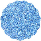 Size 3 mm 8/0 Glass Seed Beads, 5100 Pcs Small Mini Spacer Loose Pony Beads for Jewelry Making and DIY Crafts (Light Blue) - color: Light Blue, size: Medium