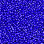 2000pcs Glass Seed Beads Bulk, 4mm 6/0 Mini Pony Spacer Small Individual Color Seed Beads for DIY Bracelet Necklaces Wrist Jewelry Making, Dark Blue - color: Dark Blue