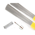 25PCS 40CM 15.7" Stainless Steel Spring Wire Hard Full Straight Spring Steel Wire 24 Gauge 0.6mm - size: 0.6mm