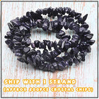 500 pcs Natural Chip Stone Beads, Blue Sand 5-8 mm Irregular Gemstones Healing Crystal Loose Rocks Bead Hole Drilled for Jewelry Making Bracelet - color: Blue sand