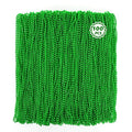 Huskein 100 PCS St Patricks Day Beads Necklace, Mrdi Gras Beads Bulk, 33 Inches Round Beads Necklace Accessories Set, Luck Irish Beads Parade Accessories for Mardi Gras St Patricks Day - color: Green