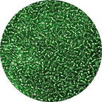 2000pcs Glass Seed Beads Bulk,4mm 6/0 Craft Seed Beads Small Pony Beads for DIY Craft Projects Bracelets Necklace Jewelry Making - Dark Green Waist Beads Spacer Beads with Tweezers - color: Dark Green, size: 4mm