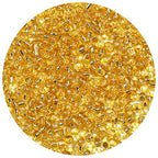 Bala&Fillic Clear Golden Silver Lined Color 4mm Seed Beads About 1200pcs/100Grams in Bag, 6/0 Glass Craft Beads for Making Bracelet and Necklace (Clear Golden Lined) - color: Clear Golden Lined -4mm
