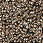 Miyuki Delica Seed Beads – Size 11/0 (1.6 mm), DB1852, Duracoat Galvanized Pewter, 7.2 g, Approx. 1440 Beads, Made in Japan - color: DB1852 - Duracoat Galvanized Pewter