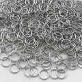 500pcs 10mm Stainless Steel Jump Rings Connector O Rings Accessories for Bracelet Necklace Earrings Lanyard Keychain DIY Craft Jewelry Making Supplies - size: 10mm