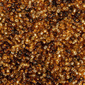 John Bead Czech Seed Beads 10/0 Silver Lined Mix Topaz, 100g - color: Topaz