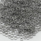 1500pcs 4mm Stainless Steel Jump Rings Connector O Rings Accessories for Bracelet Necklace Earrings Lanyard Keychain DIY Craft Jewelry Making Supplies - size: 4mm