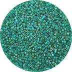 INSPIRELLE Uniform 120 Gram 12/0 (2mm) Cylinder Glass Seed Beads for Craft Jewelry Making, 24 Matte Transparent AB Colors - color: 24x Matte Transparent AB