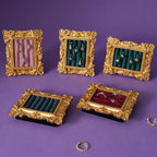 Suede Lined Jewelry Display Stand - color: Black