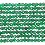 MJDCB 3mm Faceted Natural Grenn Spinel Round Loose Beads for Jewelry Making DIY Bracelet Necklace - color: Grenn Spinel