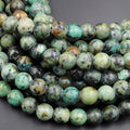 Zenkeeper 108 Pcs African Turquoise Beads for Jewelry Making 8 MM African Turquoise Gemstones Loose Stone Beads - color: African Turquoise, size: 8MM, 108pcs