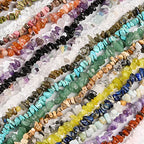 KitBeads 200-230pcs Clear Quartz Chip Beads: Natural Healing, Irregular Shaped, White Clear for Jewelry Making