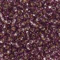 John Bead Czech Glass Seed Beads 6/0 Amethyst Silver Lined Beads for Jewelry Making Crafts, 23g Vial - color: Amethyst Silver Lined