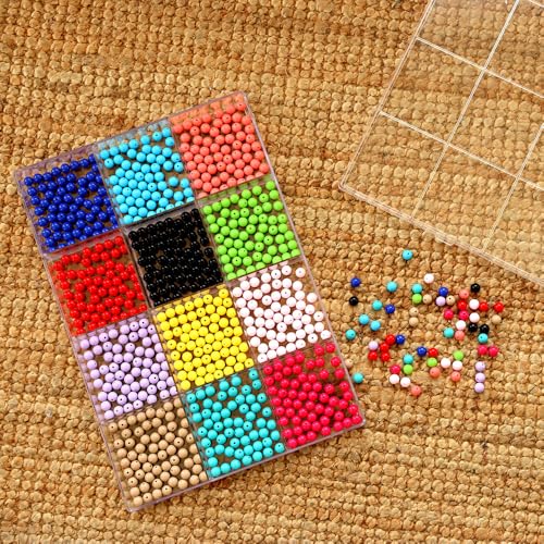 Fixed 12 Grids Clear Plastic Storage Box with Detached Lid, Transparent Organizer Case for Bead, Button, Jewelry, Sewing Kit, DIY Accessories, Dental Supplies, Small Parts