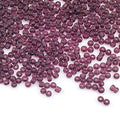 Perlin Glass Seed Beads 3mm 8/0 Round Mini Small Pony Beads 3300pcs for Making Earrings Bracelets Pendants Waist Jewelry DIY Handmade Transparent Color Kit (Amethyst) - color: Amethyst