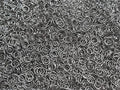1/2 Pound Bright Aluminum Chainmail Jump Rings 20G 1/4" ID (5200+ Rings) - size: 20SWG 1/4" ID