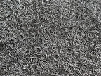 1/2 Pound Bright Aluminum Chainmail Jump Rings 20G 1/4" ID (5200+ Rings) - size: 20SWG 1/4" ID