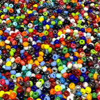 Czech 8/0 Glass Seed Beads 20 Grams 800 Pcs (Mix) - color: Mix
