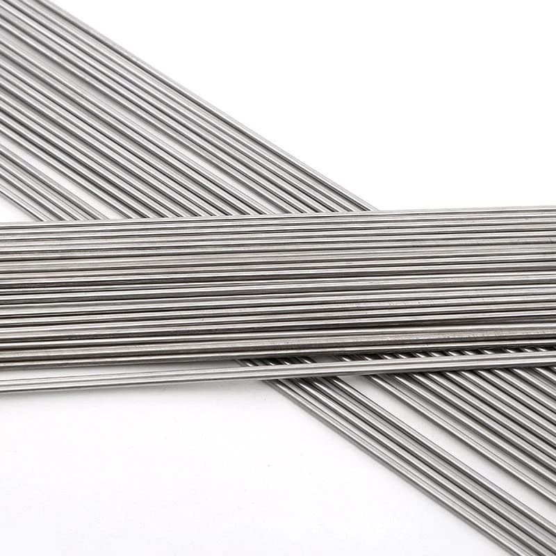25PCS 40CM 15.7" Stainless Steel Spring Wire Hard Full Straight 2.0mm Fishing Accessories - size: 2.0mm