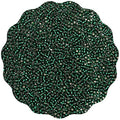 5100 Pcs Size 8/0 Glass Seed Beads, 3 mm Emerald Small Mini Spacer Loose Pony Beads for Jewelry Making and DIY Crafts - color: Emerald, size: Medium