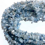 PLTbeads 5-8mm Natral Healing Gemstone Waist Bracelets Necklace Kit Irregular Stone DIY Crafts Design Jewelry Making 1 Strand per Bag Approxi 34 inch (Aquamarine Chips) - color: Aquamarine Chips