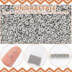 UNICRAFTALE 1000Pcs Spacer Beads Flower Beads 3mm Daisy Spacers Beads Metal Loose Beads Blossom Beads Braclet Beads Tiny Spacer Beads for Necklace Bracelet Earring Jewelry Making Hole 0.8mm - color: Platinum