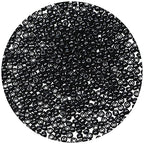 Bala&Fillic Black Color 4mm Seed Beads About 1200pcs/100Grams in Bag, 6/0 Glass Craft Beads for Making Bracelet and Necklace (Black) - color: Black -4mm