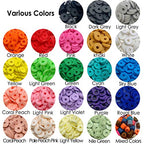COIRIS 3400 Pcs Vinyl Heishi Beads Environmental Handmade Polymer Clay Spacer 6mm Disk Flat Beads for Surfer Chocker Necklace Bracelet Earrings Jewelry Making(RT-Macaroon Mix-6) - color: RT-Macaroon Mix-6