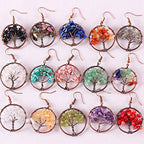 Natural Gemstone Beads Irregular Chips Stone Bead 5-8mm About 450pcs Crystal Loose Rocks Beads for Bracelet Necklace Jewelry Making (Multi)