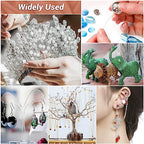 cridoz 26 Gauge Stainless Steel Wire for Jewelry Making, Baling Wire for Wrapping, Craft and Jewelry Making - size: 26 Gauge