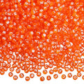 1480Pcs Acrylic Letter Beads 7x4mm Flat Round Cute Alphabet Loose Beads Bulk for Friendship Bracelets Words Keychains Jewelry Crafting DIY Projects (Dark Orange)